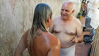 Paty Butt'S Hot Summer Encounter With An Older Man