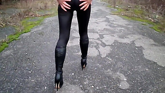 Tight And Sexy: Boots And Stockings In A Foot Fetish Scene