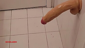 Gay Guy'S Solo Session With Big Dildo