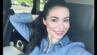 棕色美女miranda Cosgrove在instagram上自慰