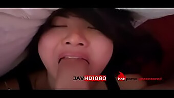 Asian Teen Gets Her First Taste Of Oral Sex In This Uncensored Video