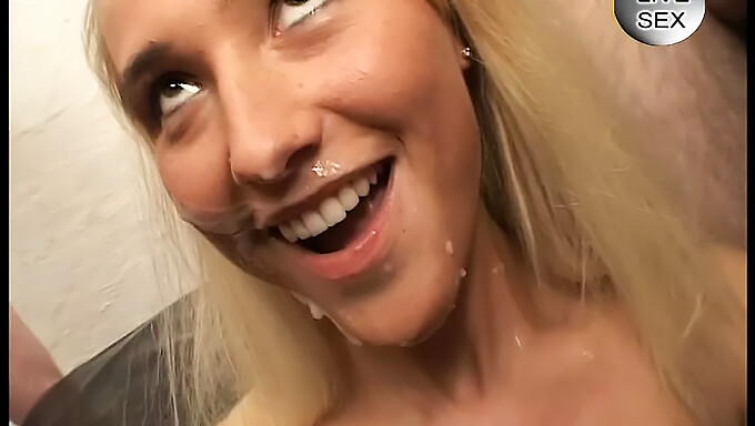 Blonde Leo Lady Enjoys A Rough And Wild Blowjob