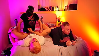 Gamer Guys Take Milk And Cum In A Pegging Session