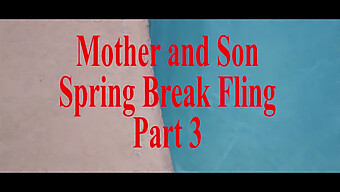 Aventure De Spring Break Entre Une Mère Milf Et Son Beau-Fils