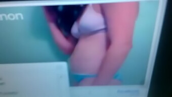 Omegle Teen'S Masturbation Session