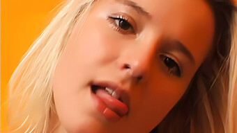 Busty Blonde Teen Seduced And Fucked With Toys