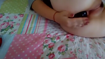 Russian Girl Enjoys Cool Masturbation Session With Dildo