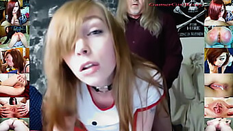 Tânăra Gamergirlroxy De 18 Ani Face O Muie Și Face Deepthroat În Hd Cam Show