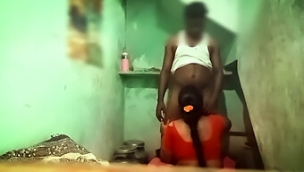 Indian Aunty Caught In Homemade Bathroom Sex With Young Boy