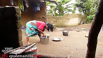 Fodendo Uma Garota Indiana Peituda Com Um Boquete E Um Efeito Colateral Da Brincadeira Com Água