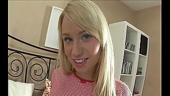 Natural Blonde Russian Teen Craves Anal In This Video