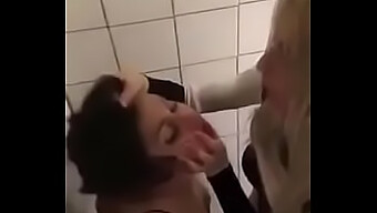 Public Bathroom Humiliation: Fetishist'S Dream Come True